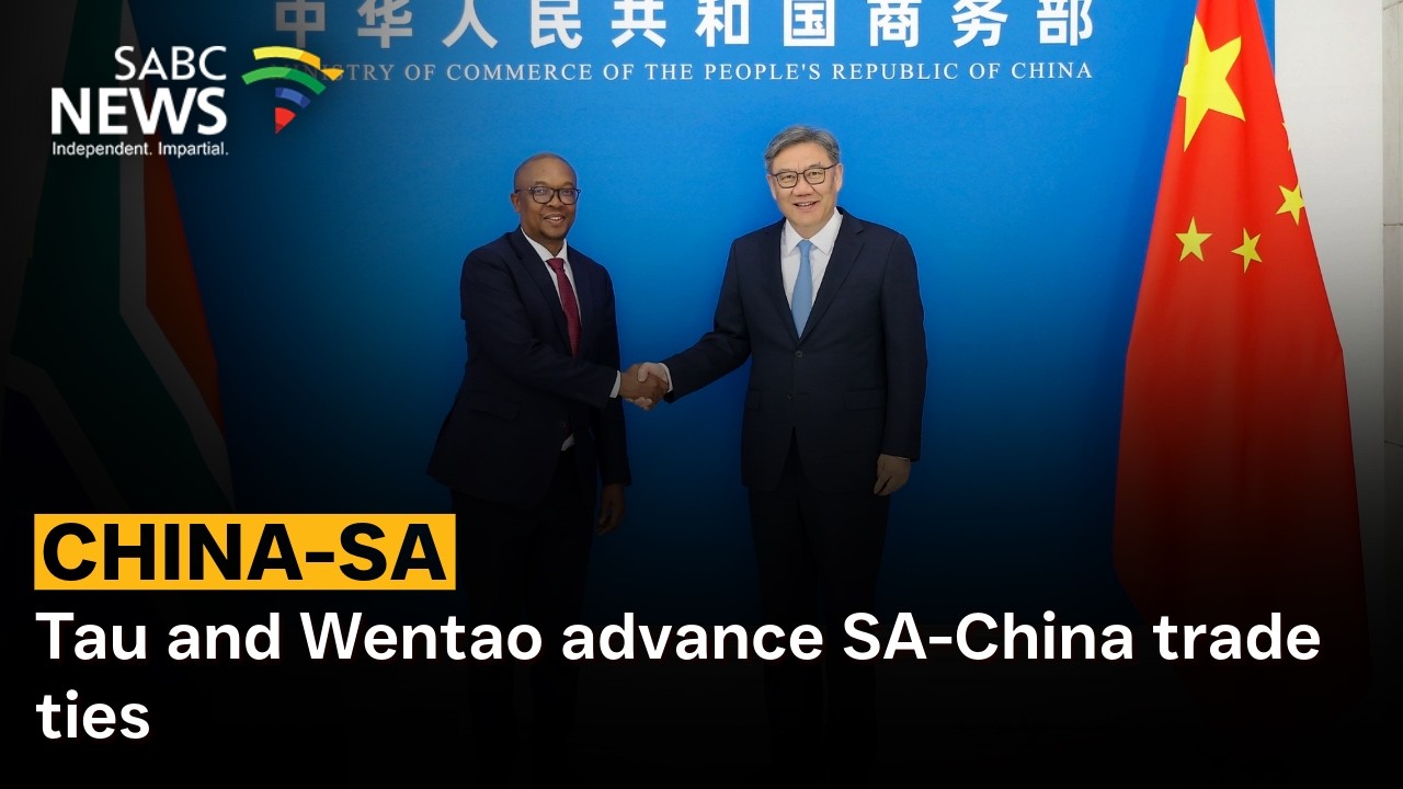 Tau and Wentao advance SA-China trade ties