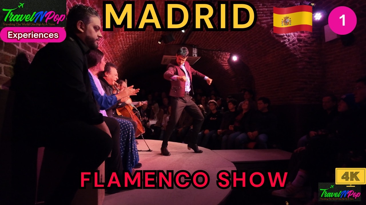 🇪🇸 Madrid Flamenco Show 💃 Real Spanish Passion & Music
