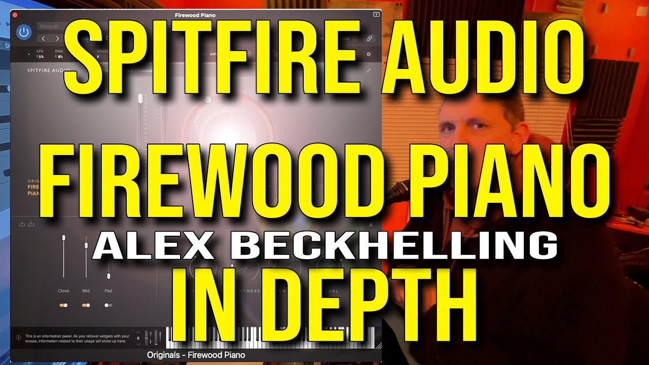 Alex Beckhelling - Spitfire Audio's Firewood Piano (In depth!)