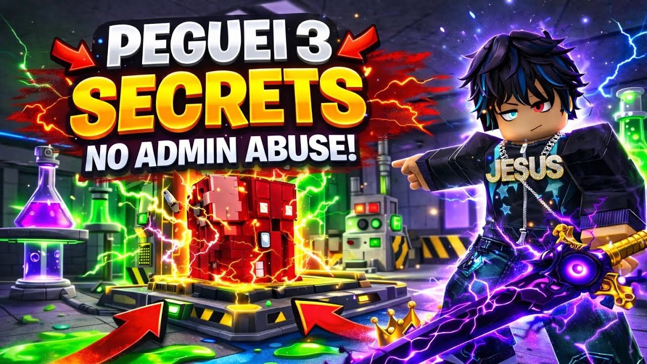 Joguei labroatorio brairot e peguei 3 secrets no adm abuse!!*te amo EximiusX