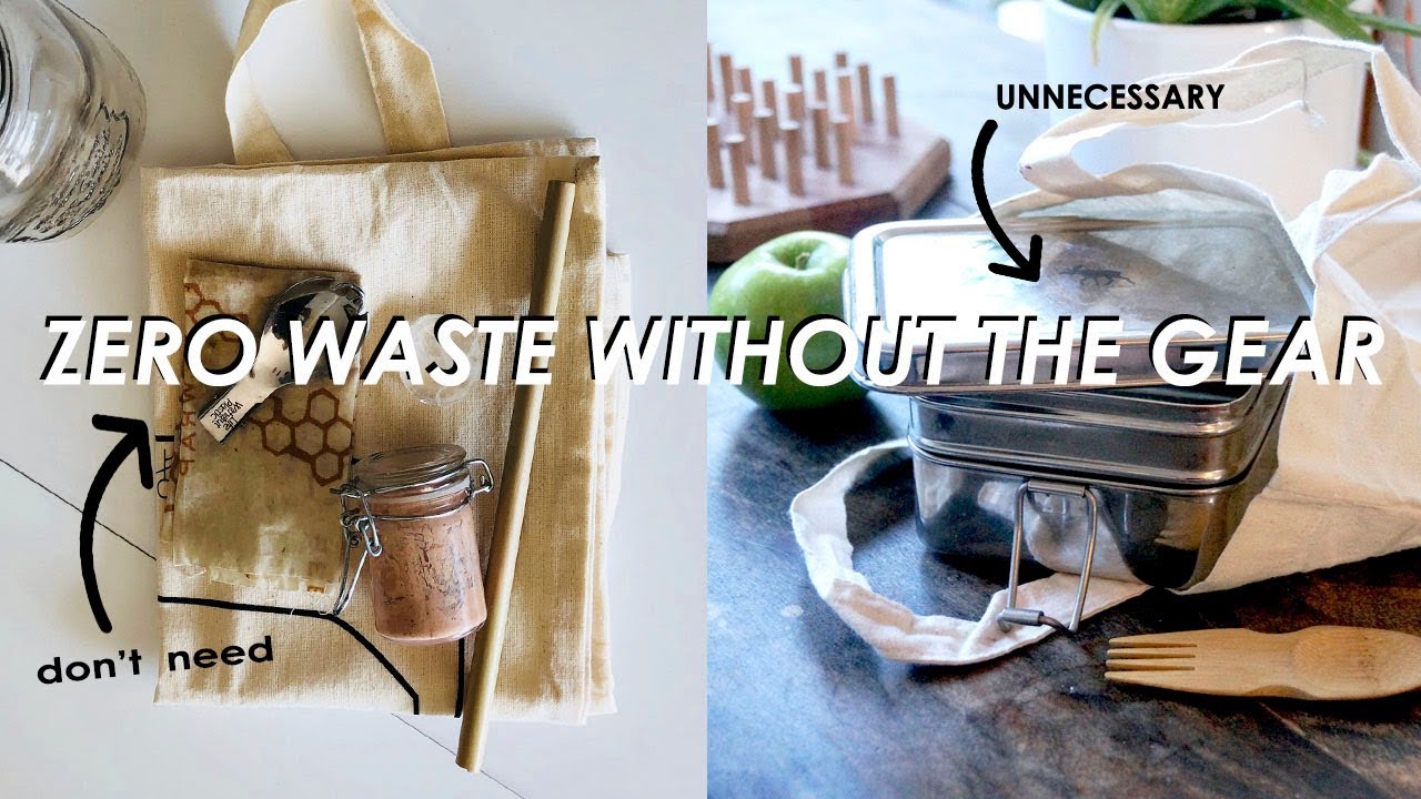 ZERO WASTE ON A BUDGET // going low impact without spending money