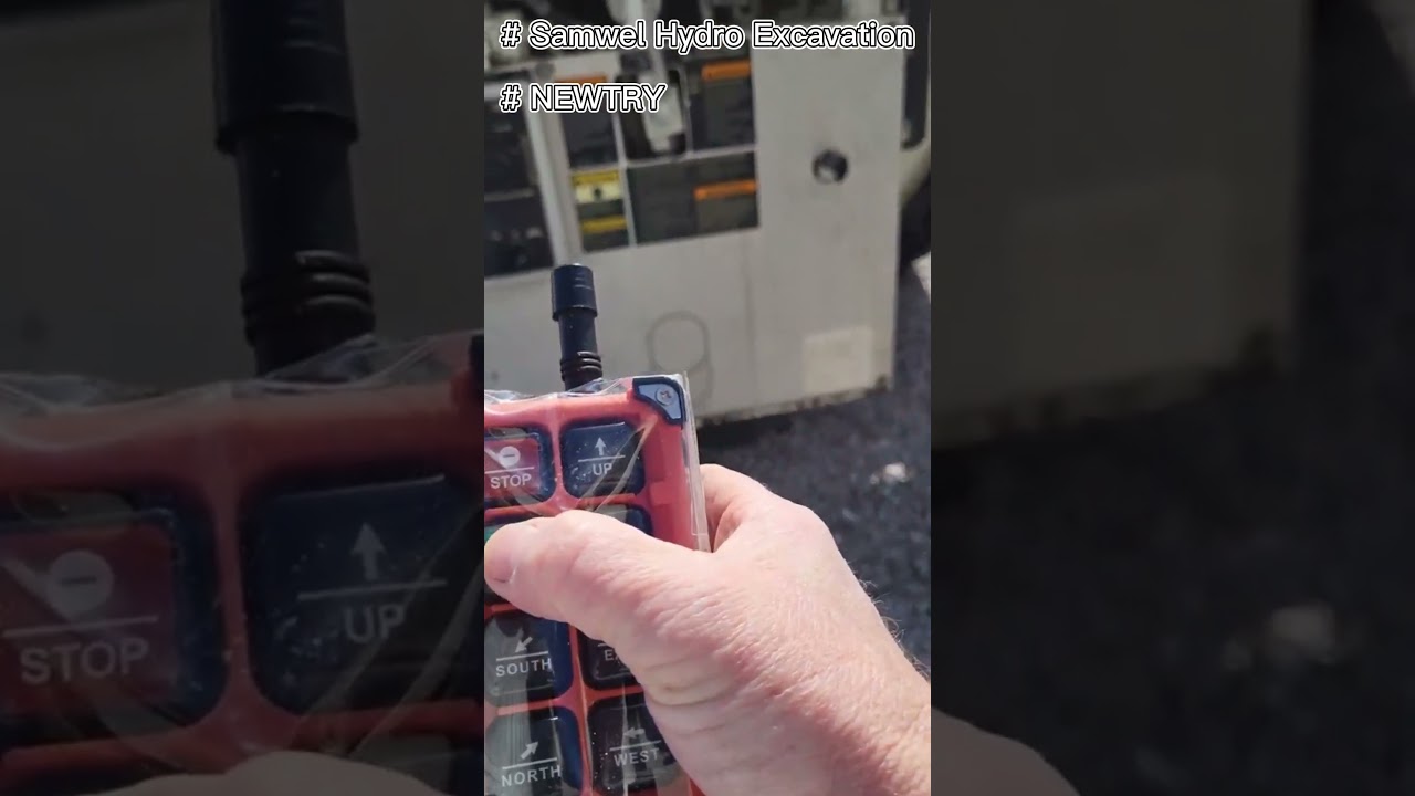 Hands free with NEWTRY wireless crane remote