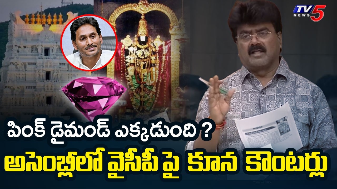 MLA Kuna Ravi Kumar Strong Counters on YS Jagan | YSRCP | AP Assembly |  TV5 News
