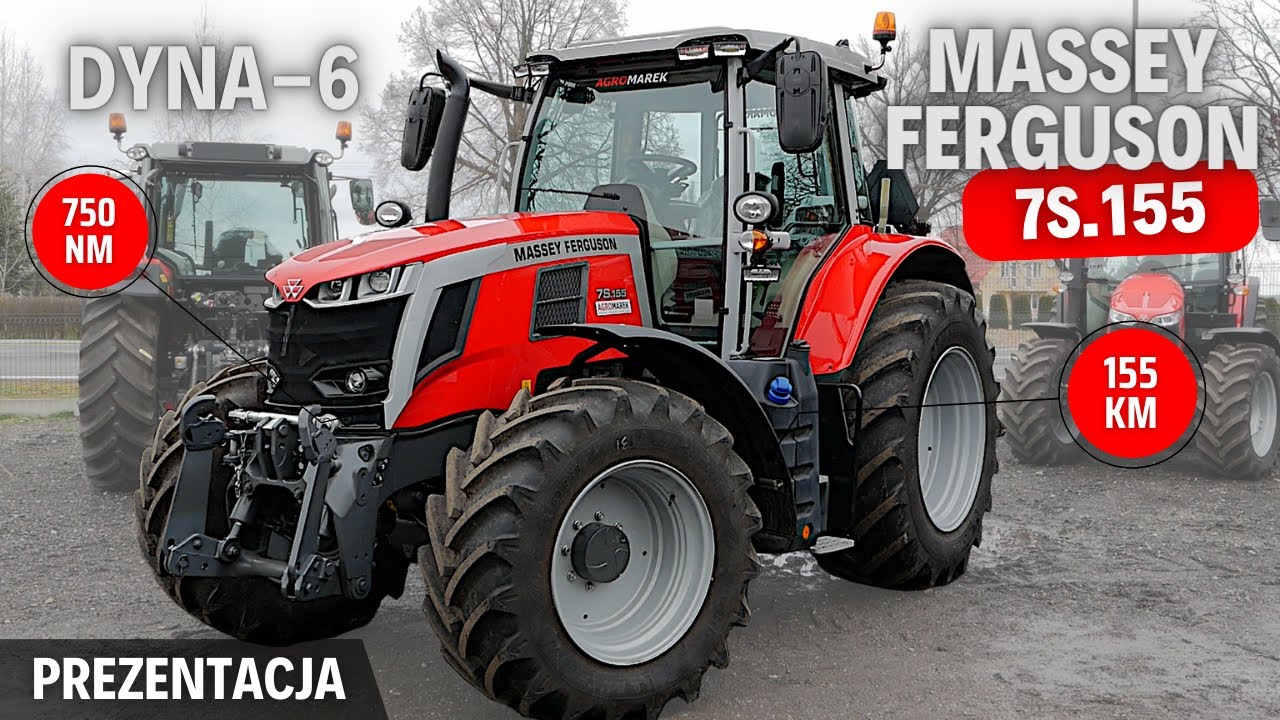 MASSEY FERGUSON 7S.155 - mocna propozycja od marki Massey Ferguson | Prezentacja / test ciągnika