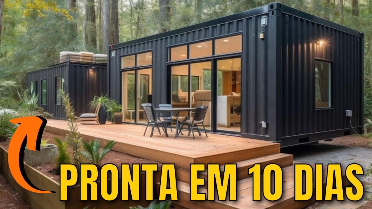 NÃO CONSTRUA SEM VER O VÍDEO - Como fazer uma casa container gastando POUCO com estrutura metálica