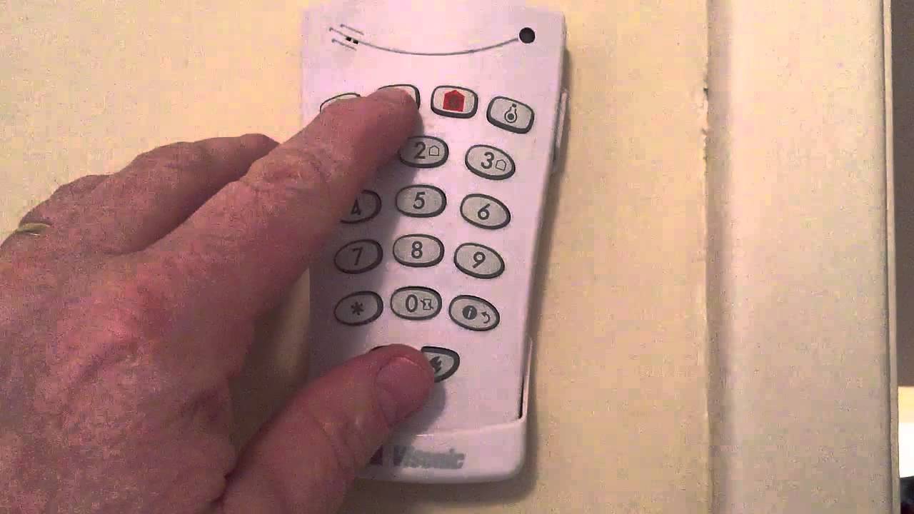 Change Code, Set/Unset Visonic KP140