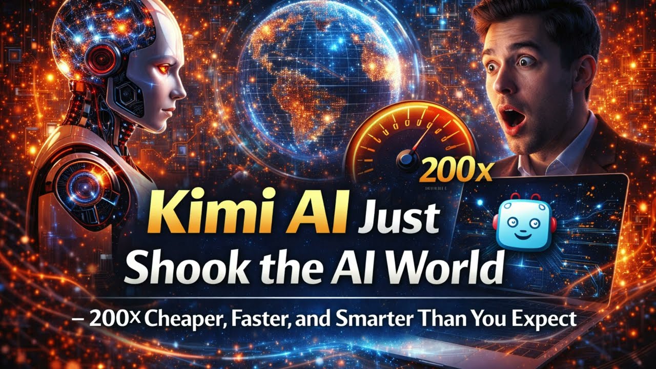 Kimi AI Just Shook the AI World — 200× Cheaper, Faster, and Smarter Than You Expect