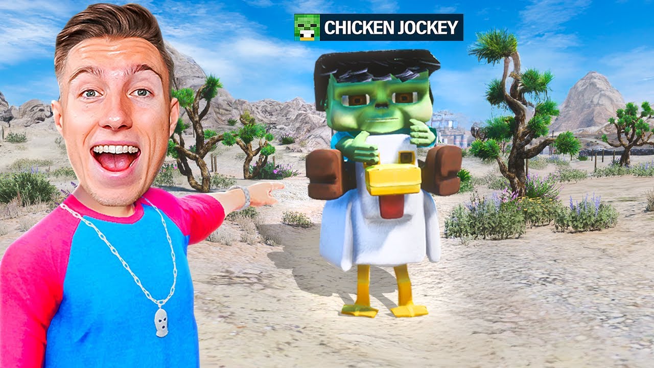 Ich habe CHICKEN JOCKEY in GTA 5 gefunden! 😱 (sehr gefährlich)
