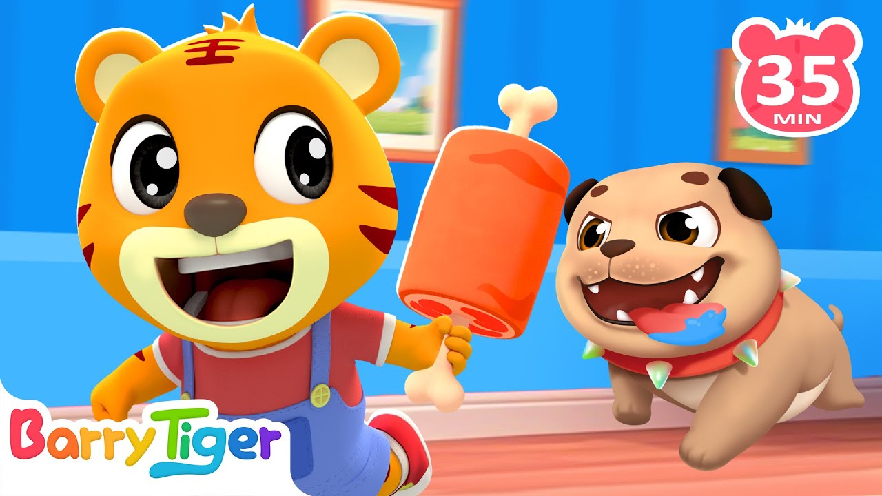 一隻哈巴狗🐶🎶｜可愛小狗來唱歌｜動物認知｜兒童啟蒙故事｜親子互動｜貝樂虎兒歌