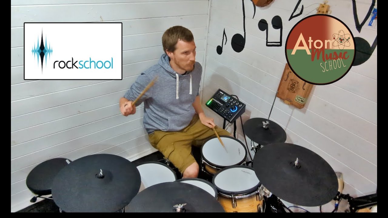 As Night Falls (2024) Rockschool Grade 1 Drums