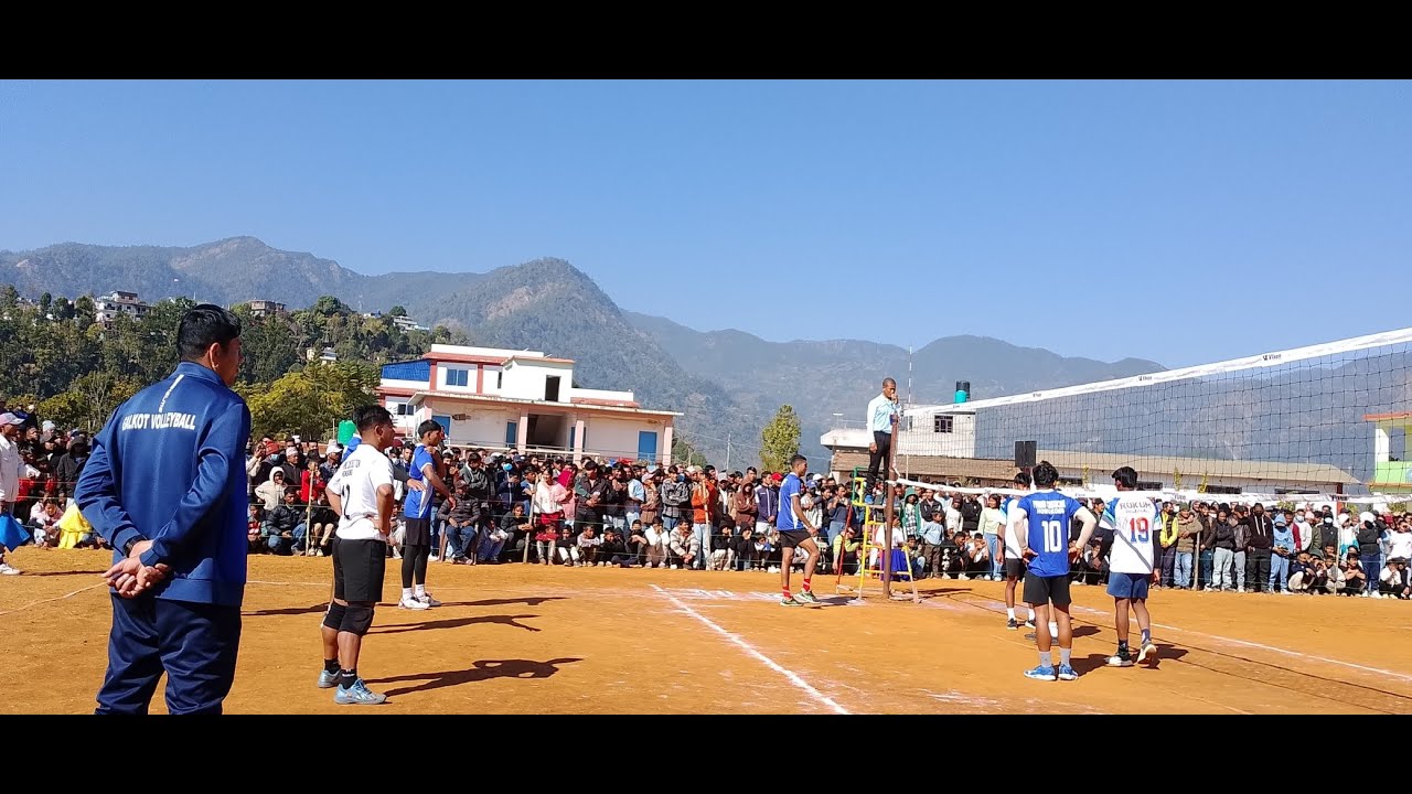 जाजरकोटमा रमाइली मेला भलिबल हिमाल सुनारको टिम