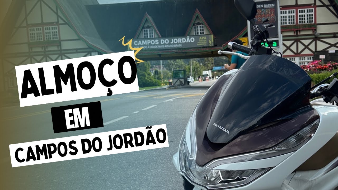 BATE E VOLTA PARA CAMPOS DO JORDÃO DE PCX DLX | MOTOLP101
