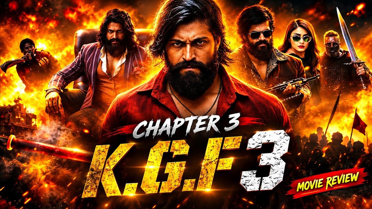 KGF Chapter 3 Full Movie | Rocking Star Yash | Action Bollywood Movie 2026