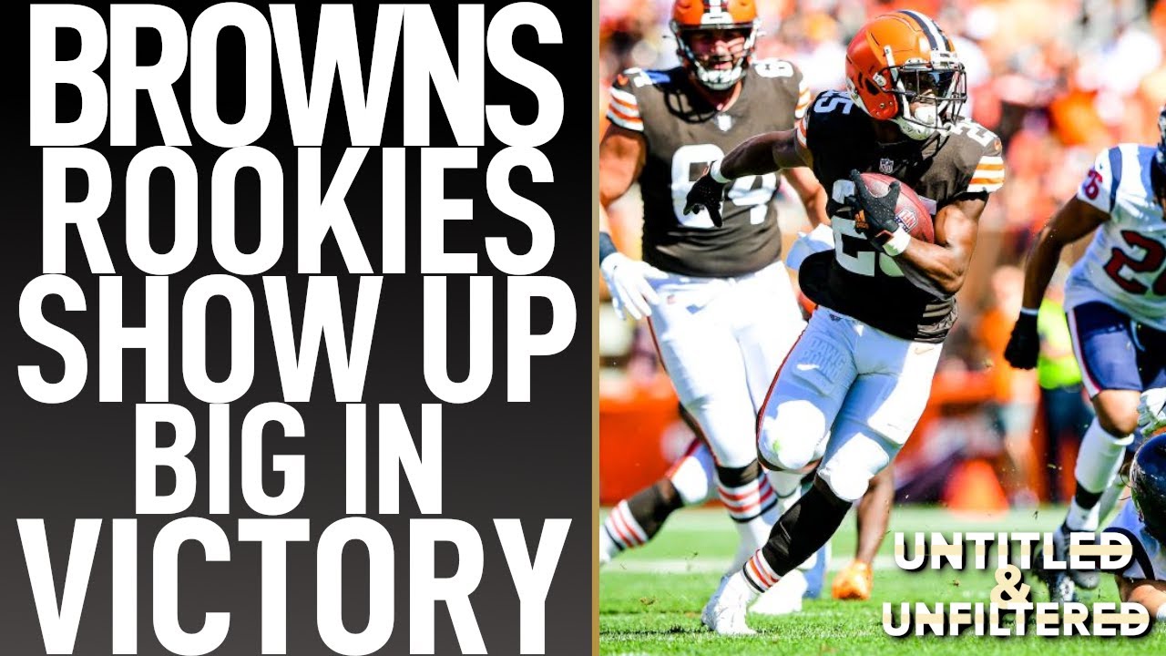 BROWNS ROOKIES STEP UP BIG IN BROWNS VICTORY! (week 2 recap)
