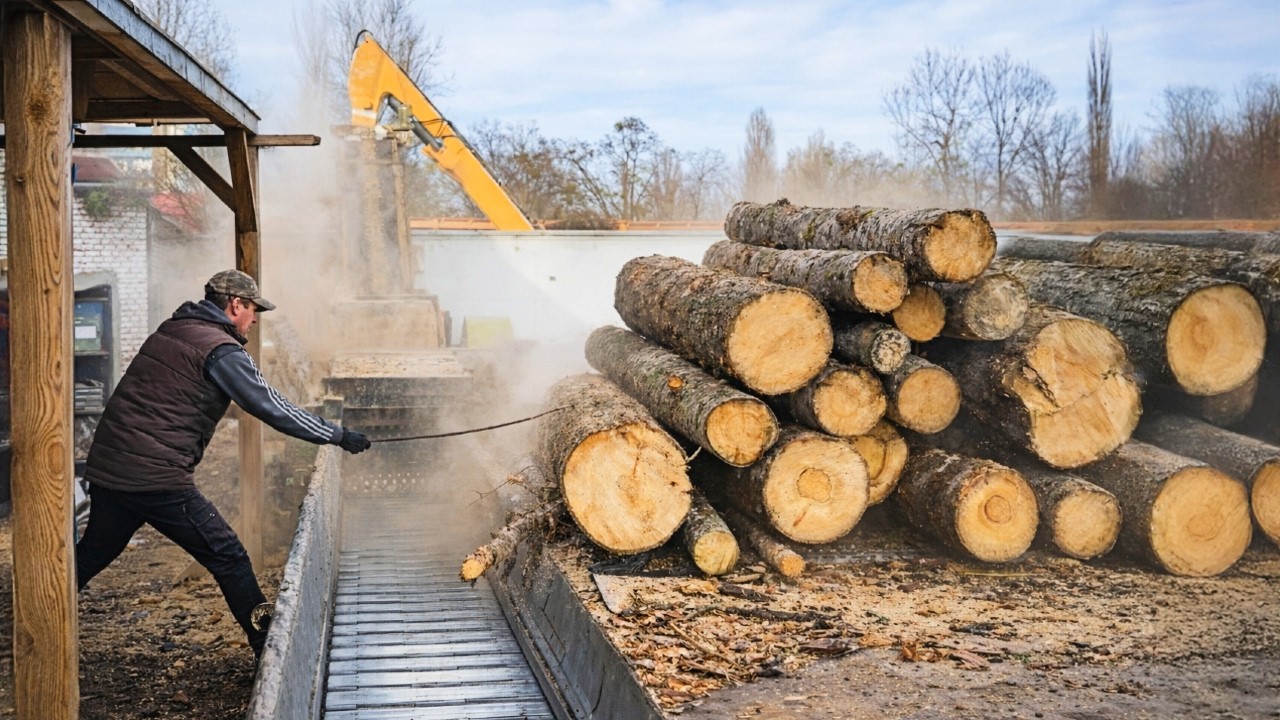 Best of Wood Processing | Amazing Skills and High Power
