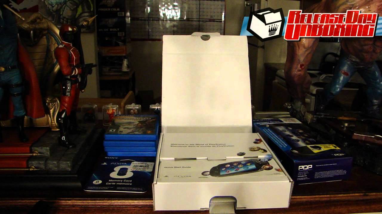Release Day Unboxing 2-22-12: PS Vita + Games