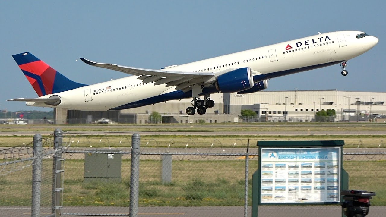 MSP Plane Spotting | Severe Weather Swing and a Miss