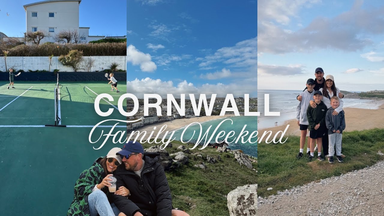 Weekend Family Getaway to Newquay & St Ives Vlog