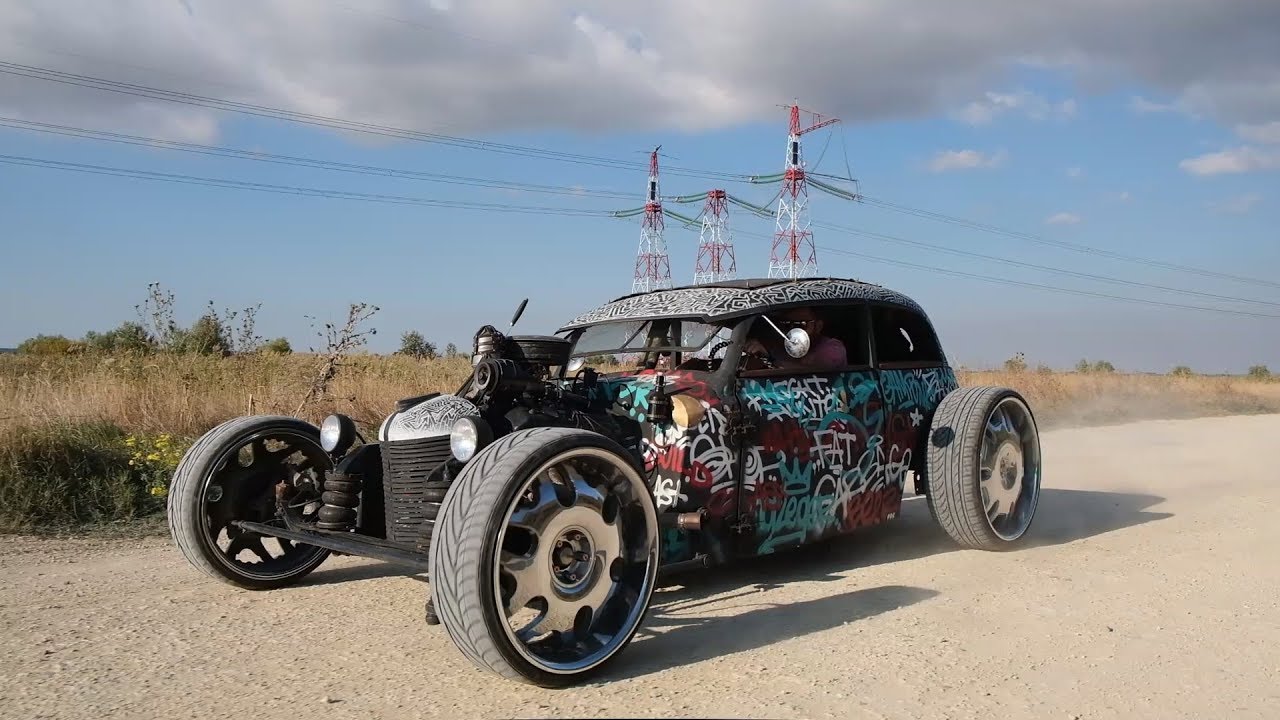 PRO ТАЧКУ.  РЭТ РОД V8 из Анапы / Москвич 401 Сэнсэй  (18+)