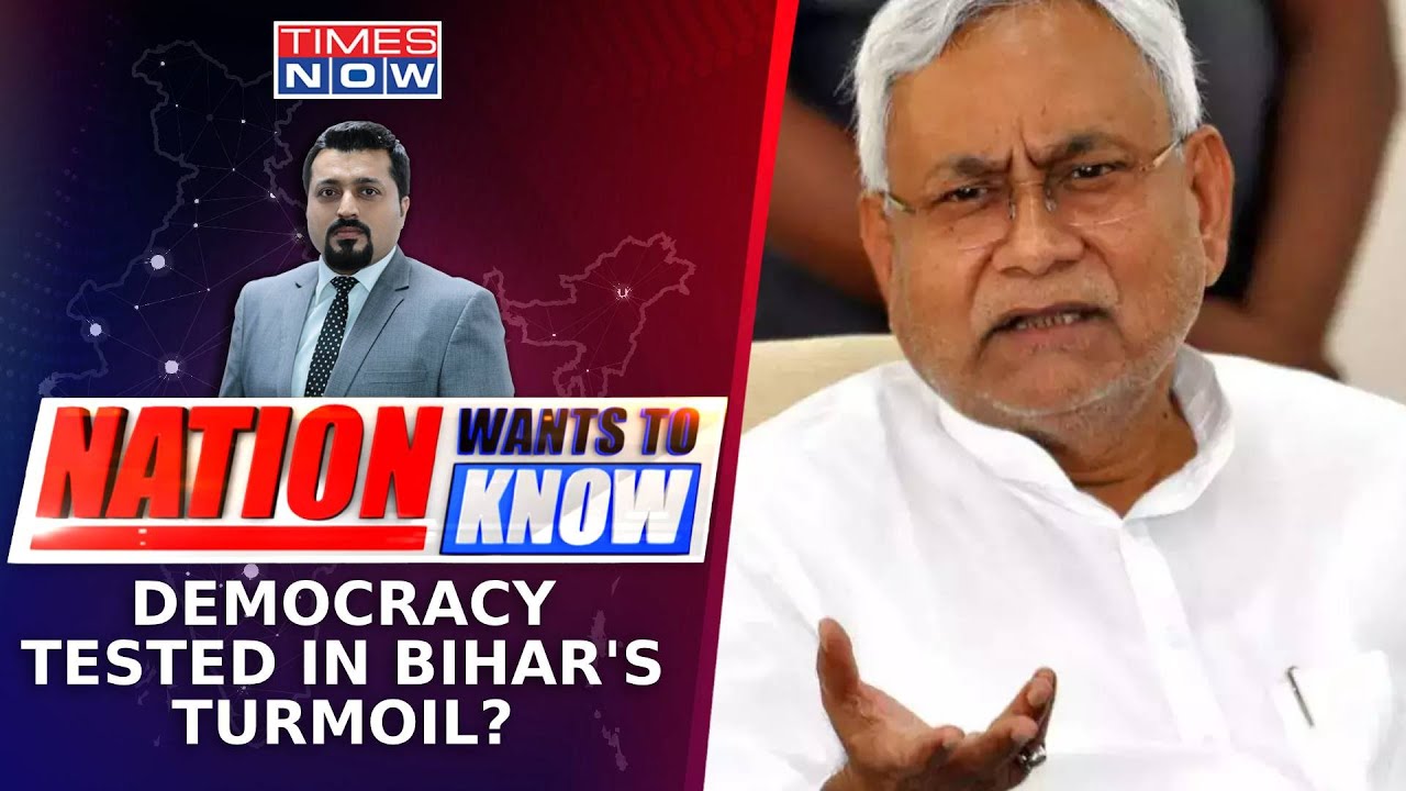 Democracy Under Fire In Bihar? | Death of BJP Cadre's Vijay Singh Sparks Chaos |Nation Wants To Know
