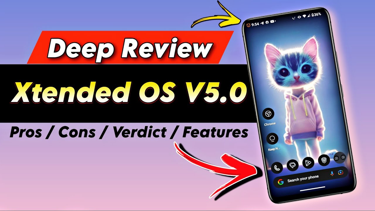 [Deep Review] XTENDED OS V5.0 Pros, Cons, Verdict, Features & Customizations in Detail 🔥|| Craxoid