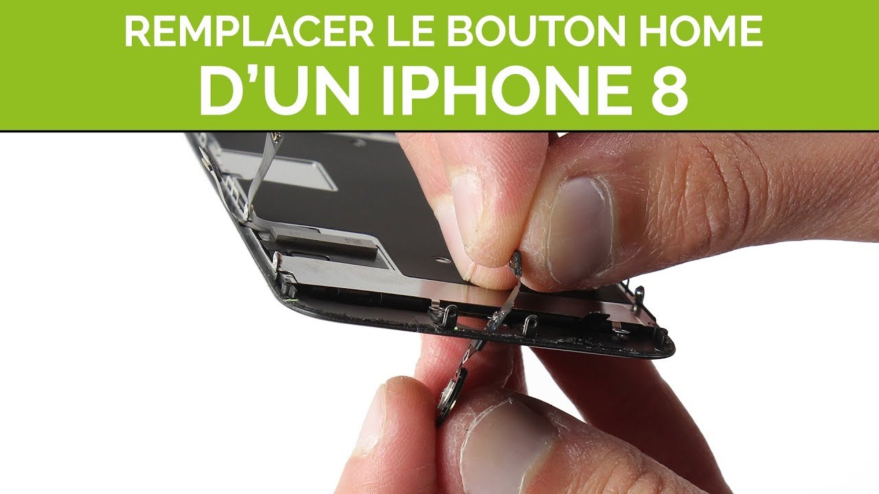 Comment remplacer le bouton home de son iPhone 8. By SOSav