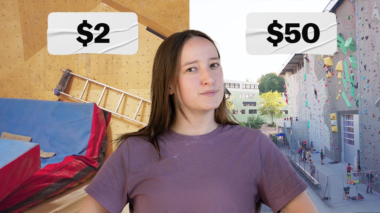 Climbing At The Cheapest vs Most Expensive Bouldering Gym