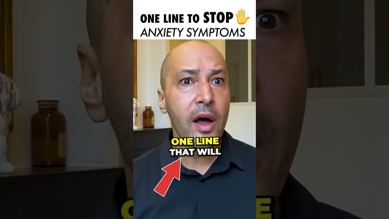 When Anxiety Symptoms Show Up DO THIS ✅ #anxietyhelp