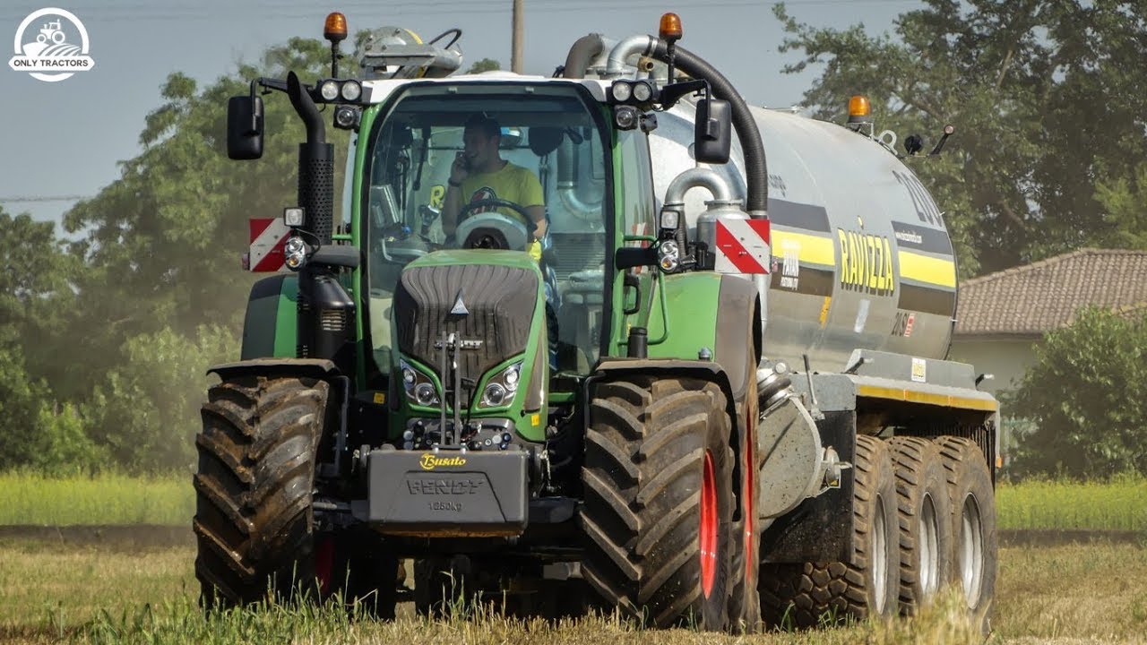 FENDT 724 + Ravizza MaxiCargo 200 & CASE Puma 240 + Vaia MB 160 Tridem | ᴴᴰ