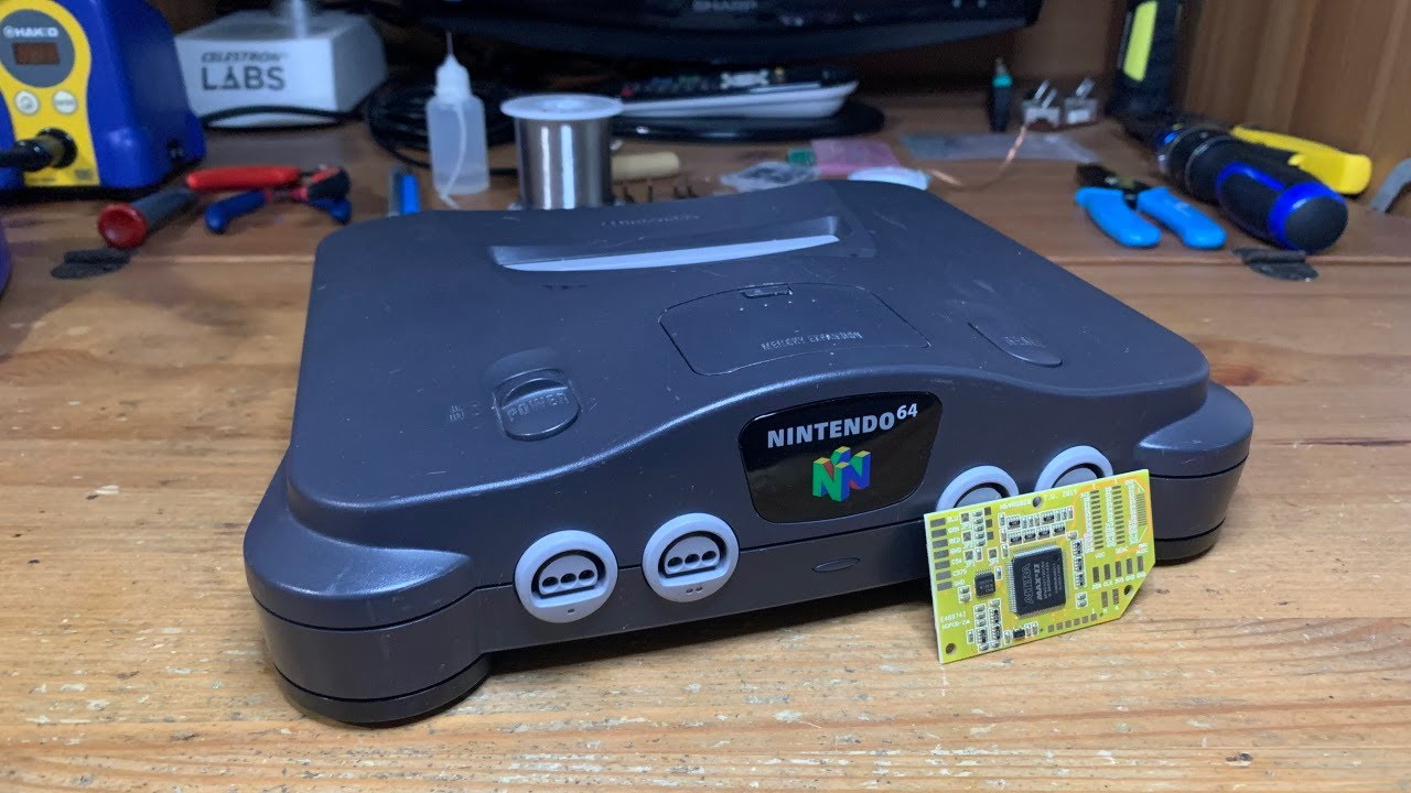 Руководство по установке N64RGB! Получите чёткое RGB- или компонентное видео с вашей Nintendo 64!