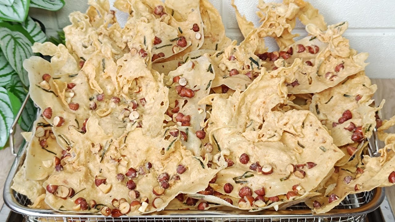 RESEP PEYEK KACANG SUPER RENYAH TAHAN LAMA TIDAK MUDAH MELEMPEM