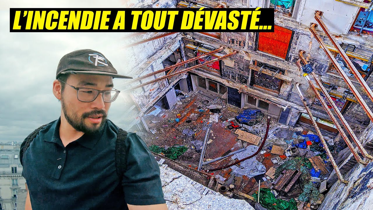 REPRISE TOITS : Un immeuble incendié à Paris.. 😨