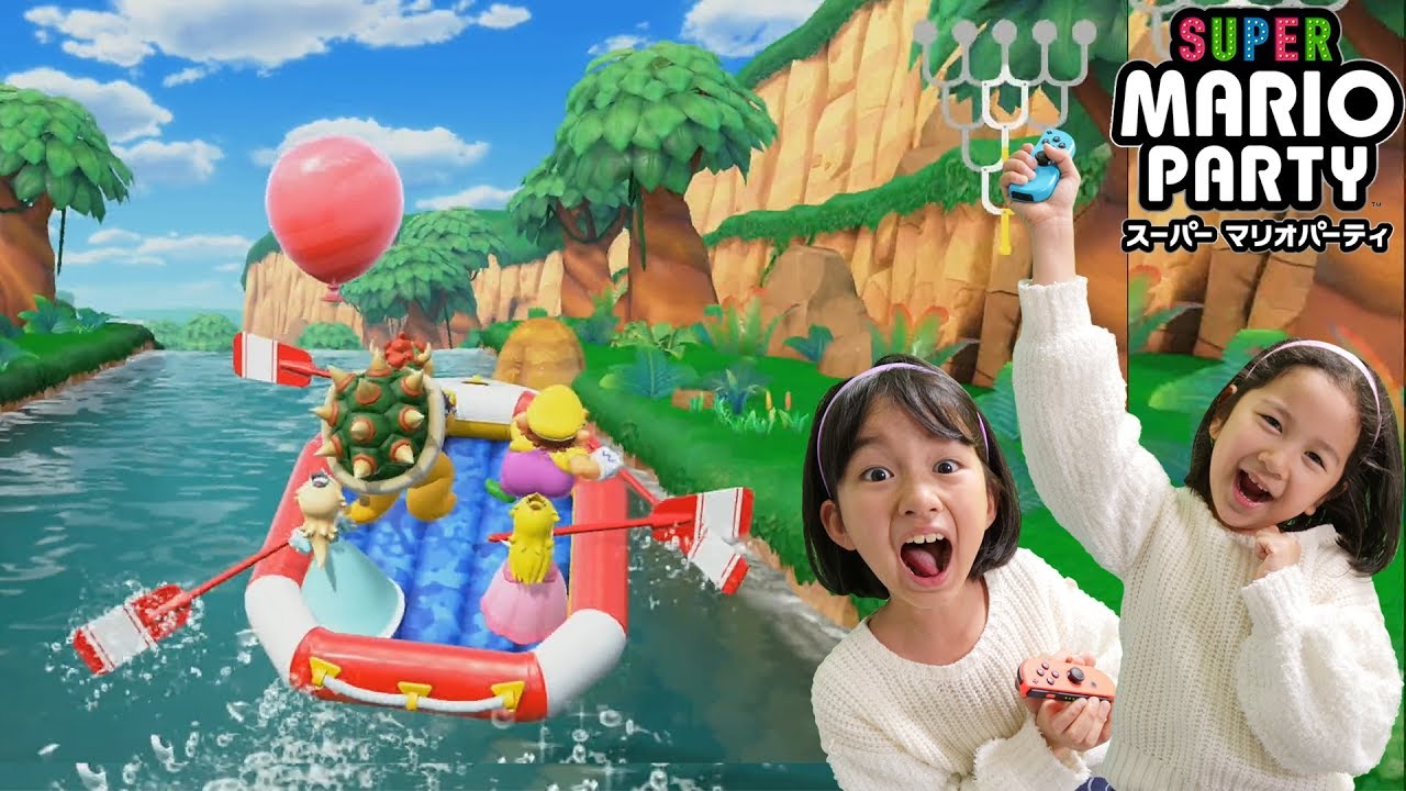 ゴール出来なかったのはママのせい！？ピンチヒッターぴろぴ参上！再チャレンジ！リバーサバイバルでゴールを目指せ！！☆スーパーマリオパーティ☆himawari-CH