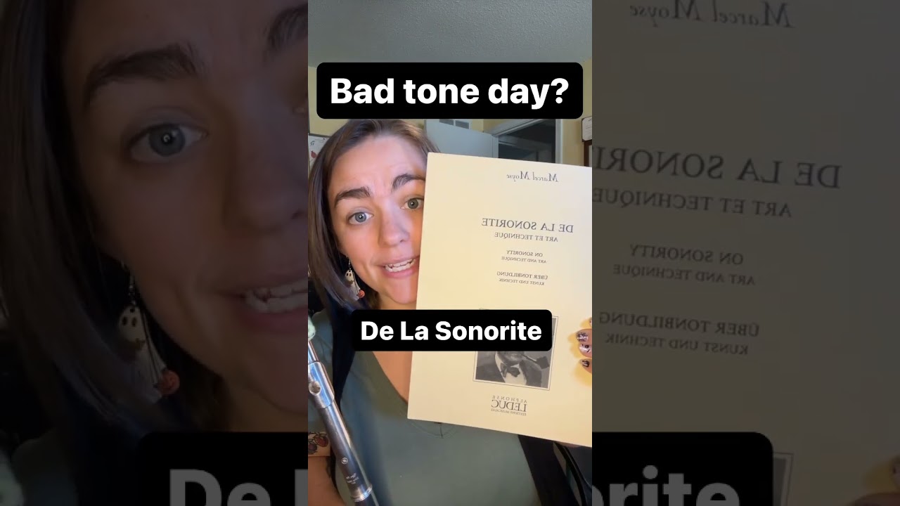 Bad tone day? Let&rsquo;s gooooooo! ✨ De La Sonorite is the best book to get you through those bad tone