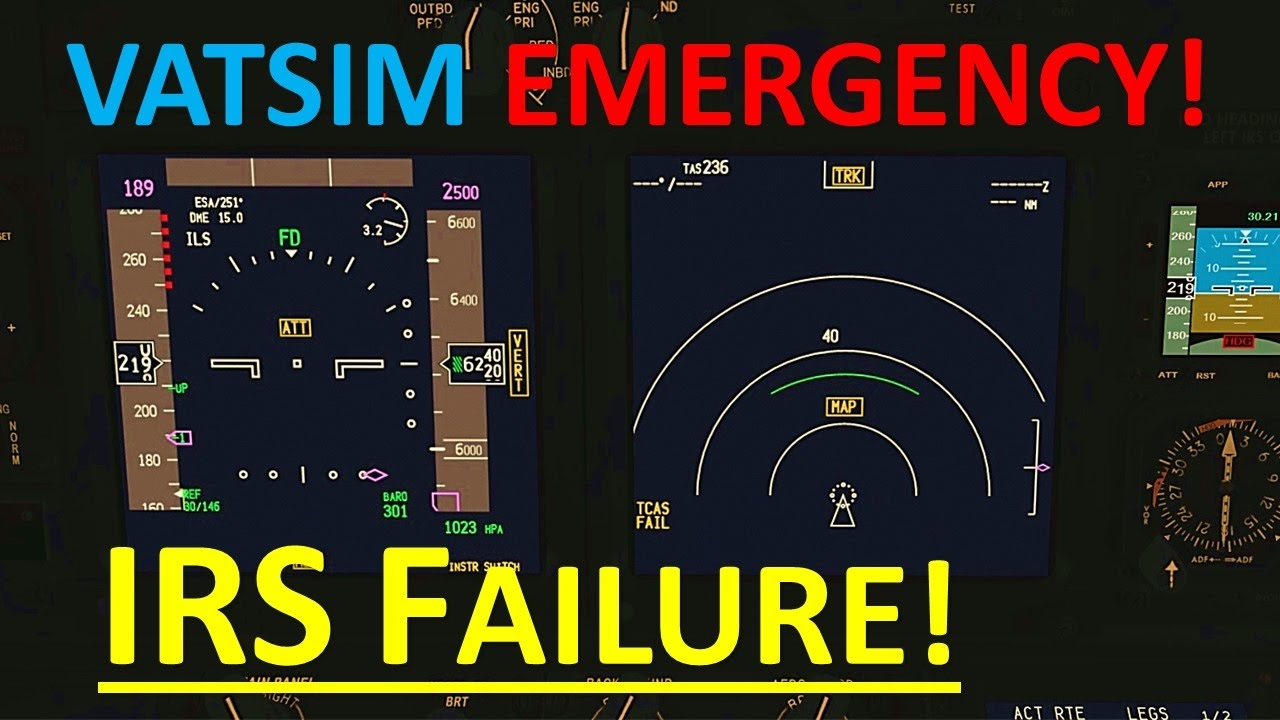 Dual IRS Failure | VATSIM Emergency Ep. 5 | PMDG 737NG