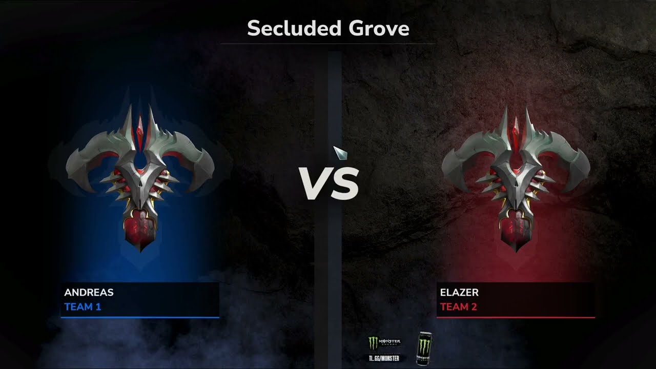 [25.9.24] Stormgate: 1v1 Elazer (Infernals) vs (Infernals) 【Map: Secluded Grove +Replay】