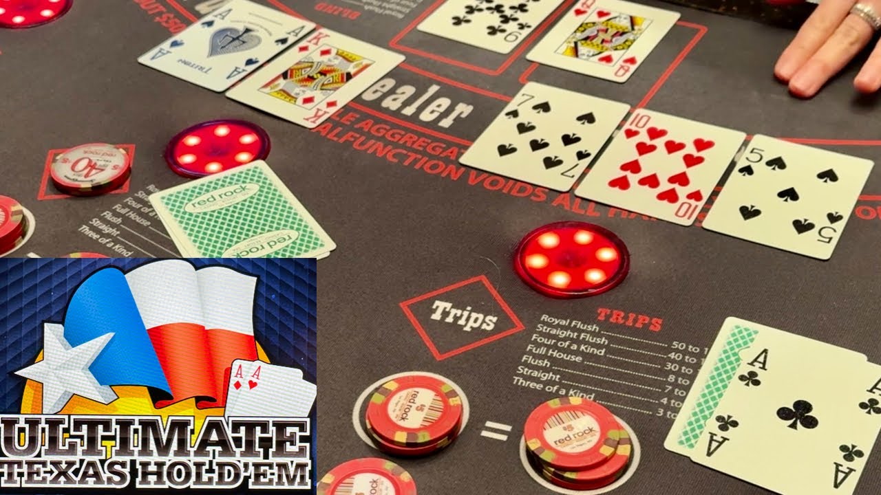 Ace Holds Up & New Series Starts Off With A Win! Ultimate Texas Hold 'em Red Rock Casino Vegas