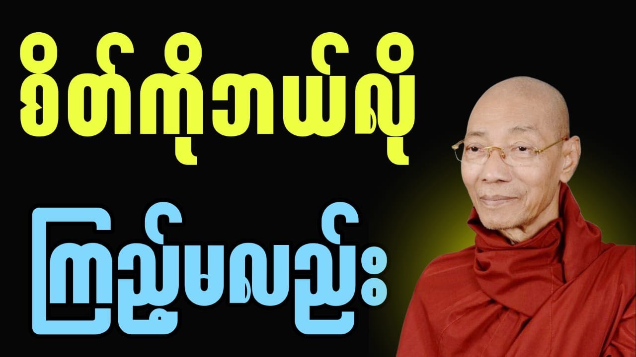 စိတ်ကိုဘယ်လိုကြည့်မလည်း #ပါချုပ်ဆရာတော်