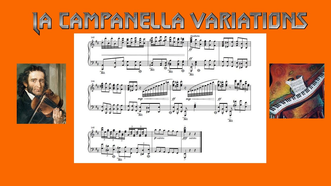 Original composition: Variations on a Theme by Paganini (La Campanella)