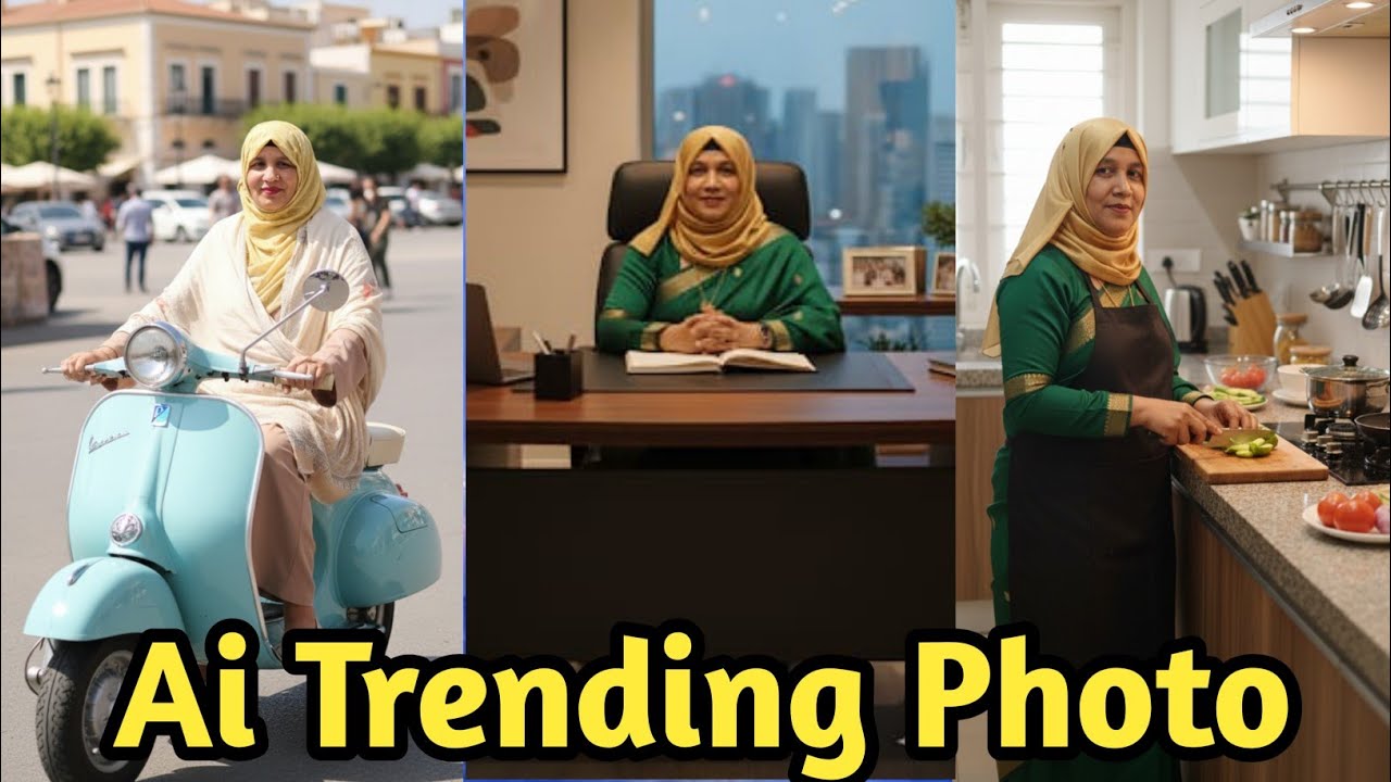 Trending Photo Editing with Ai || AI Photo Editing Tutorial 2025 in Bangla | @surayatechnology