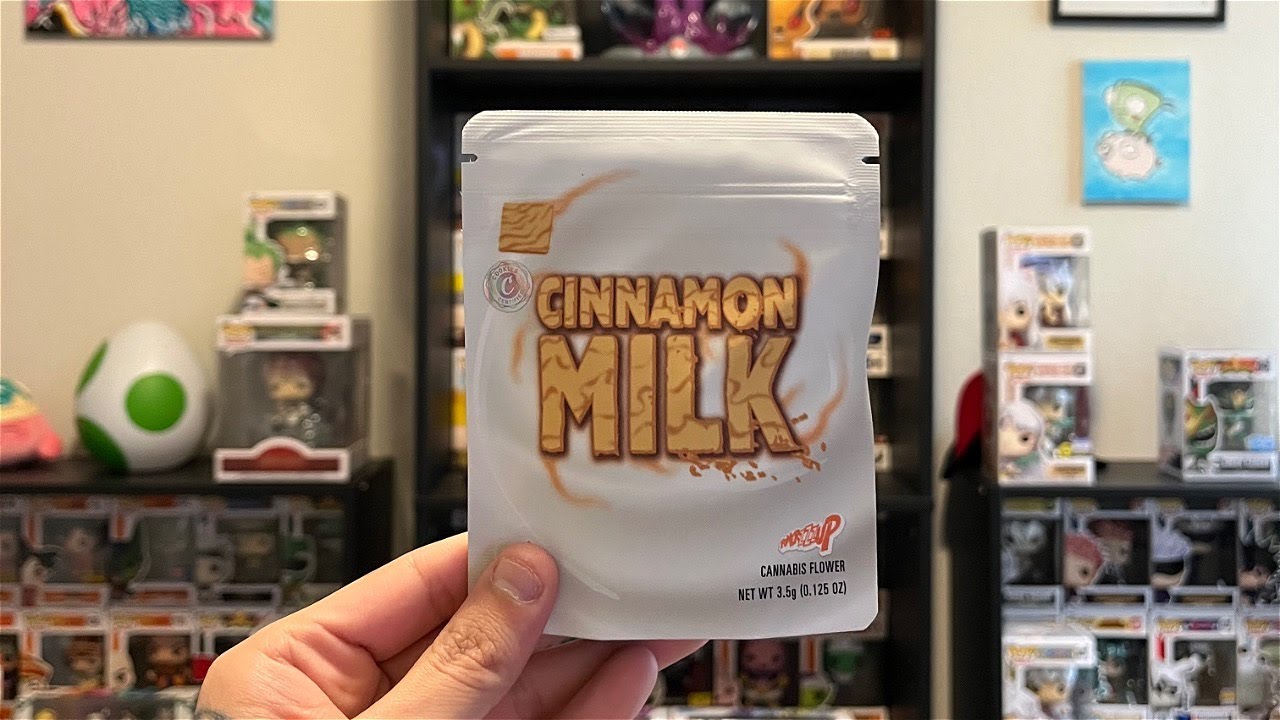 Trying Out Some Cinnamon Milk Flower from Cookies x Powerzzzup!!
