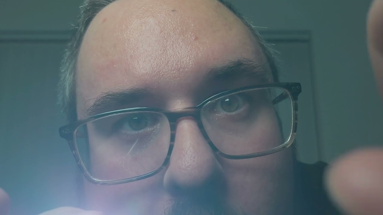 ASMR Clinic | Something In Your Eye | Light | Blink | Close | Exam