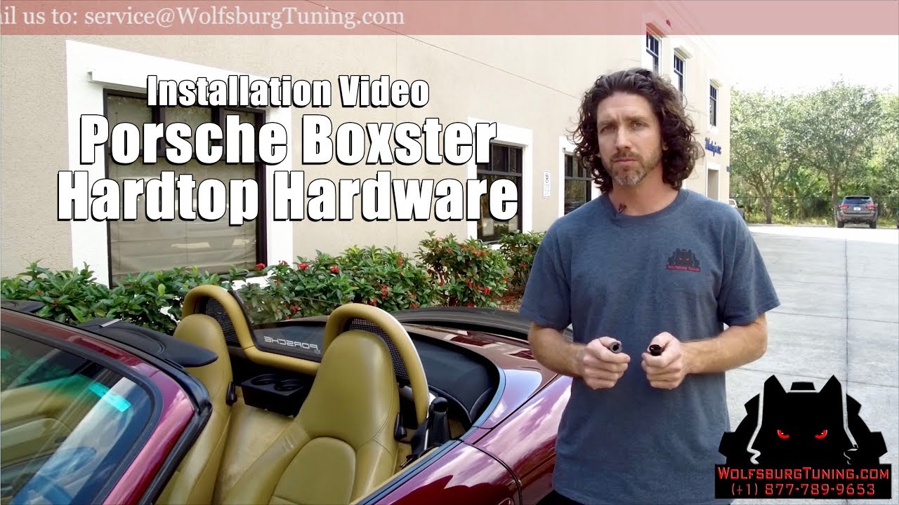 986 Porsche Boxter Hardtop Hardware Installation - WolfsburgTuning.com