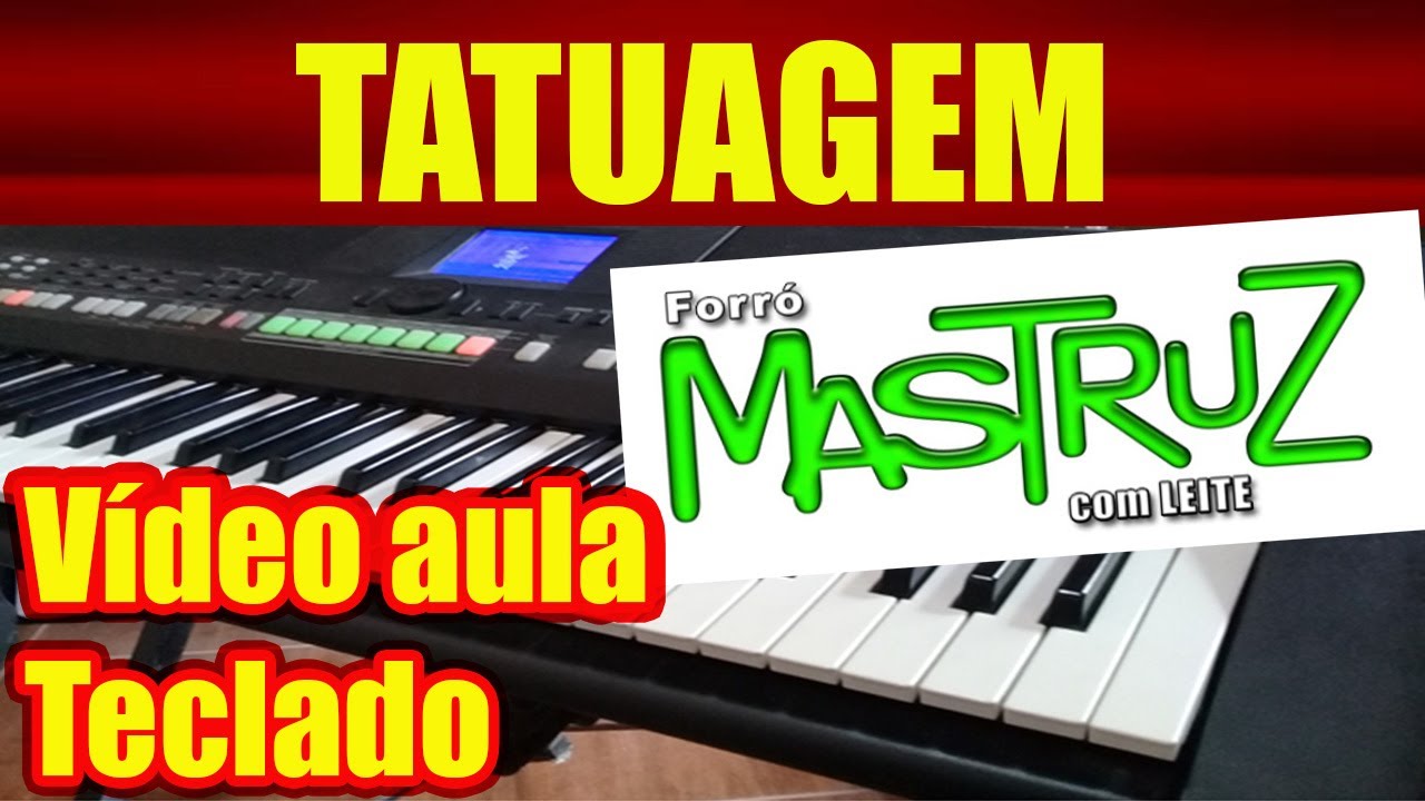 TATUAGEM - TECLADO - VÍDEO AULA (Tutorial) Como Tocar