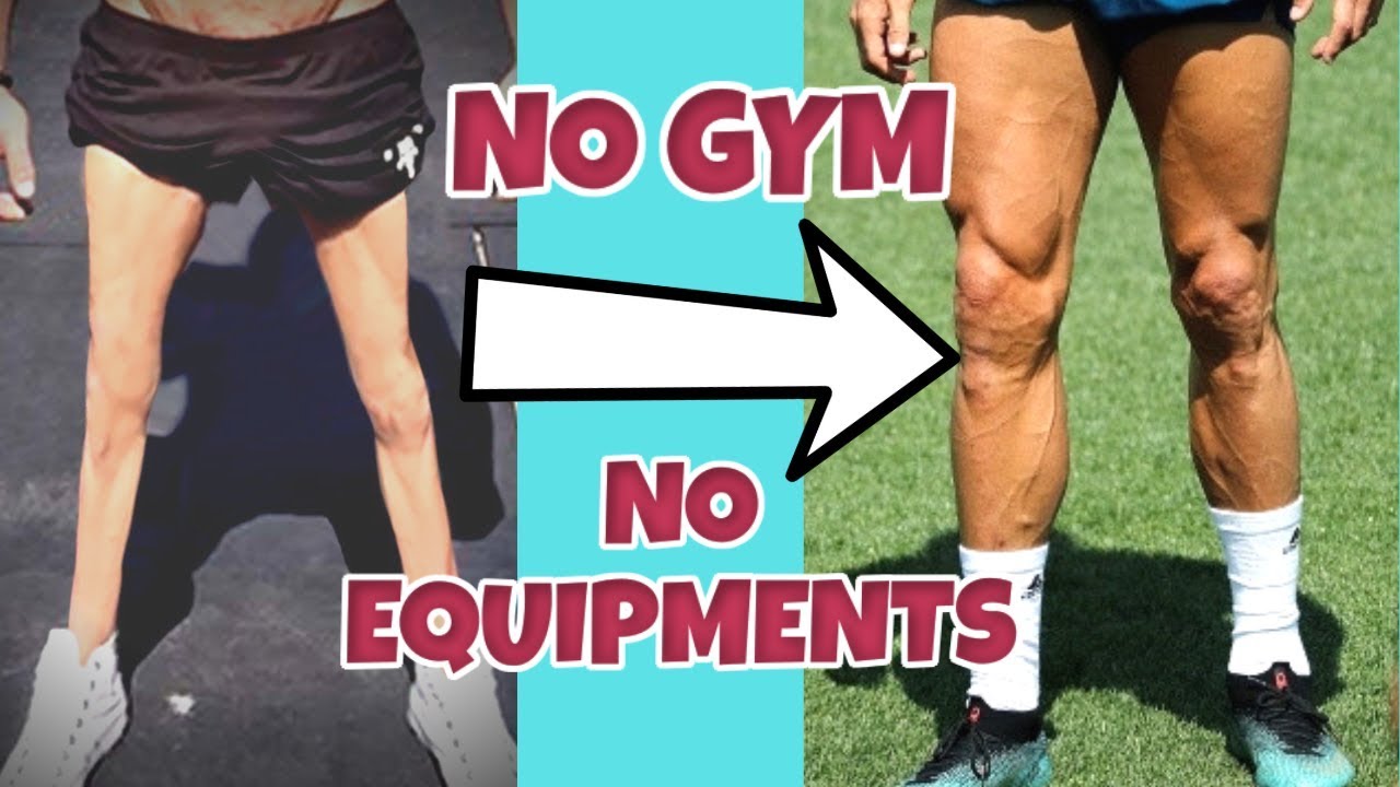 Best HOME Leg Workout - NO Equipment Needed - BODYWEIGHT ONLY for Footballers
