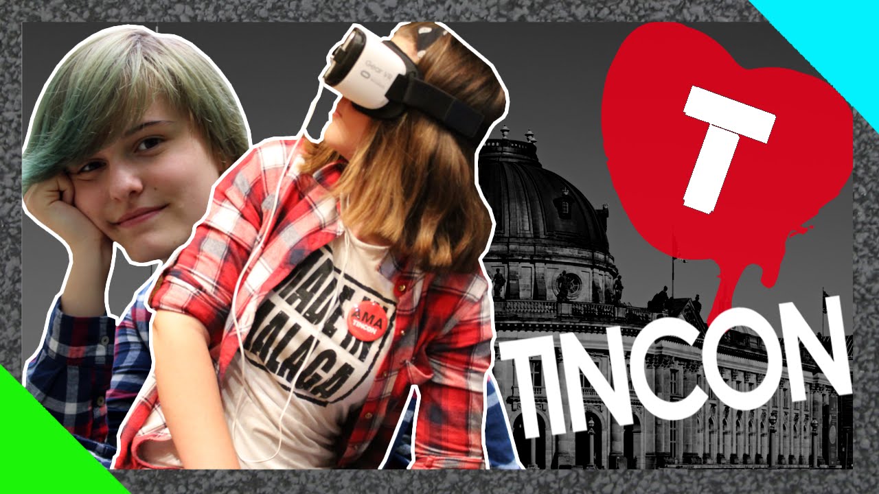 VIRTUAL REALITY testen und vom FERNSEHEN GESTALKED werden - TinCon(mit einJans & Tonfisch) | Chrisi