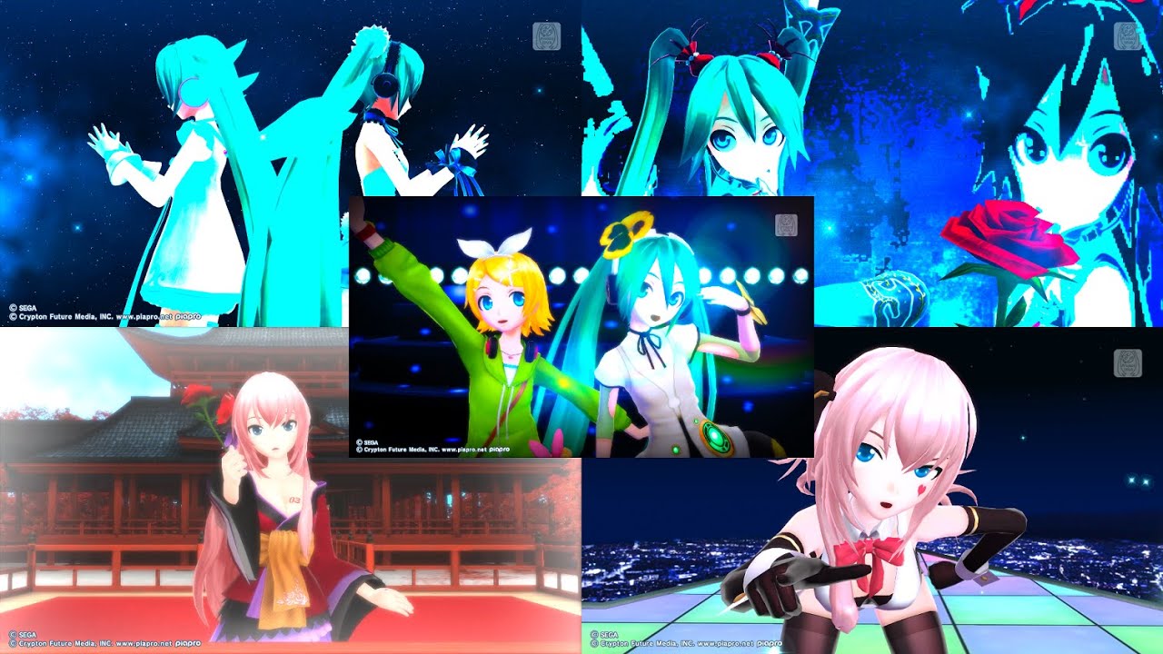 DSF Edit 31-35 Perfect Playing with PS Vita [Project Diva F 2nd]