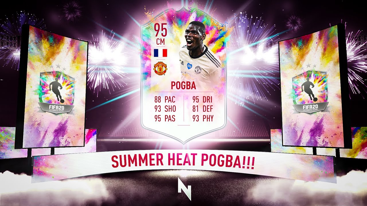 95 SUMMER HEAT PAUL POGBA SBC! - FIFA 20 Ultimate Team
