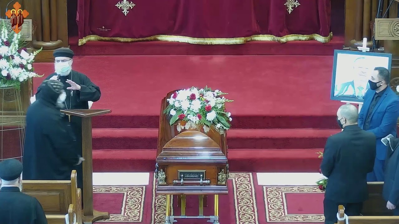 Funeral of the departed DR. Mourad Anwar Hanna