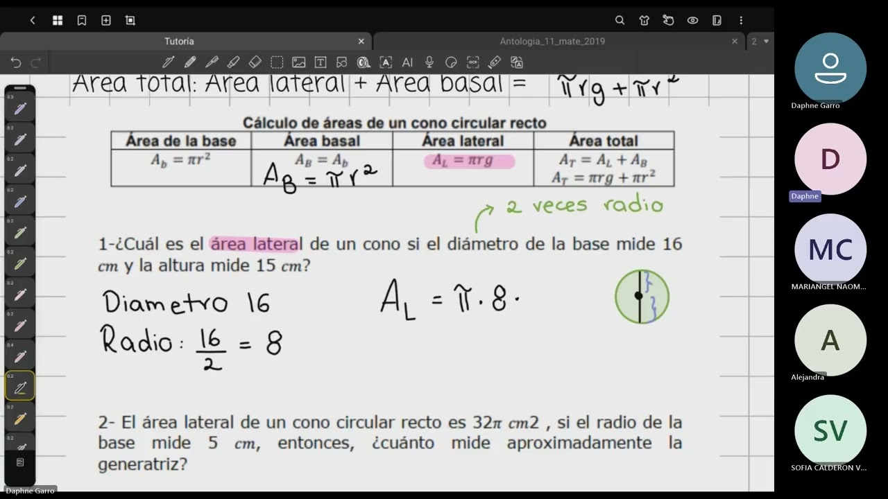 Tutoría 04 Mate Undécimo